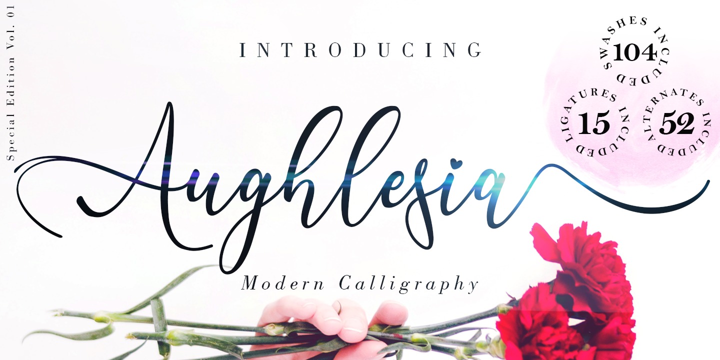 Aughlesia Font preview